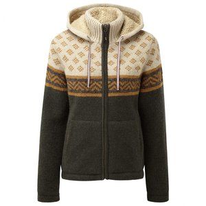 Nepal Sherpa Adventure Gear Women's Kirtipur Sweater Jacket 099 KARNALI SAND